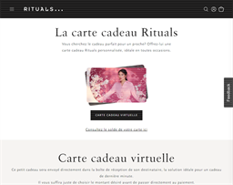 Rituals | Cadeaubonnen Saldo | Frankrijk - gcb.today