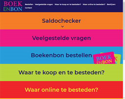 Boekenbon | Balance Check Netherlands -